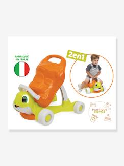 Spielzeug-Erstes Spielzeug-Schaukeltiere, Lauflernwagen-Baby 2-in-1-Lauflernhilfe Schildkröte ECO+ CHICCO