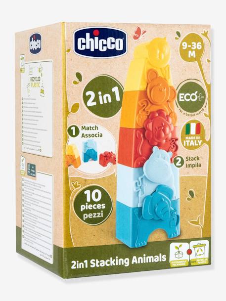 Baby Stapeltiere ECO+ CHICCO mehrfarbig 