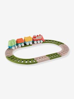 Spielzeug-Fantasiespiele-Autos, Garage, Rennbahn, Zug-Spielzeug-Eisenbahn ECO+ - CHICCO