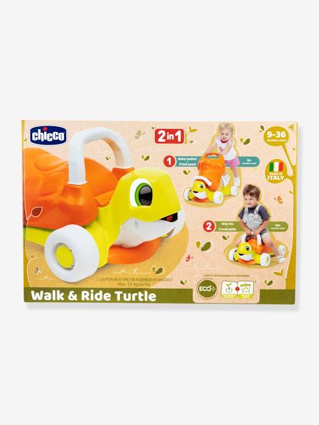 2-in-1-Lauflernhilfe - Schildkröte grün, Baby Spielzeug ECO+ CHICCO