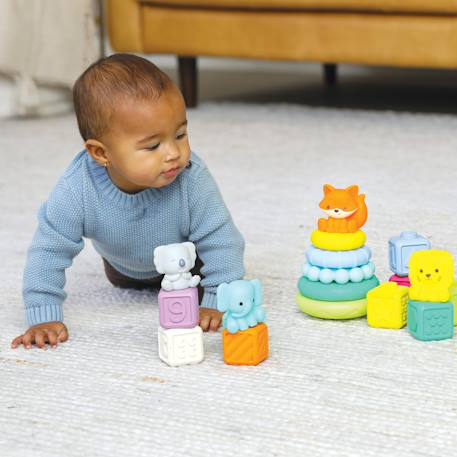 Baby Sensorik-Spielset mit 20 Teilen INFANTINO mehrfarbig 