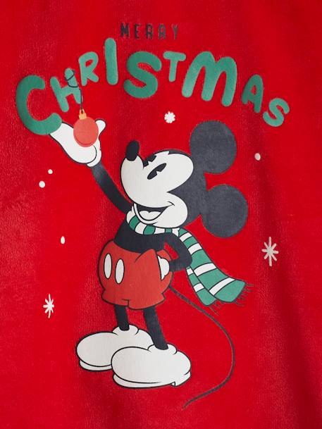 Weihnachtlicher Jungen Schlafanzug Disney MICKY MAUS rot/marine 
