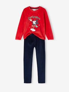 Junge-Pyjama, Overall-Weihnachtlicher Jungen Schlafanzug Disney MICKY MAUS