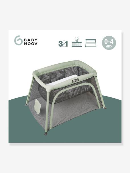 3-in-1 Baby Reisebett „Moov & Comfy“ BABYMOOV anthrazit/khaki 