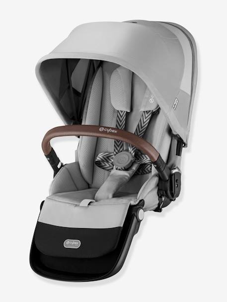 Geschwistersitz für Kinderwagen „Gazelle S“ CYBEX grau+Moon black+Oceanblau+Seashell beige 