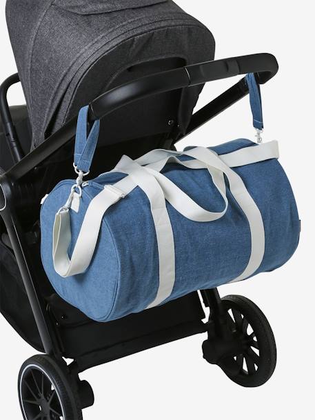 Sac à langer Baby Roll en denim denim bleached 