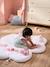 Baby Activity-Decke in Wolkenform ROSA WELT weiss 