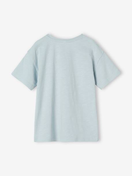 Tee-shirt motif 'Sunny days' garçon bleu ciel 