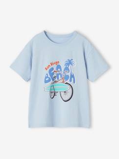 Junge-T-Shirt, Poloshirt, Unterziehpulli-Jungen T-Shirt, grafischer Print