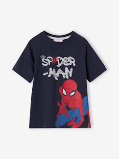 Junge-T-Shirt, Poloshirt, Unterziehpulli-Jungen T-Shirt MARVEL SPIDERMAN
