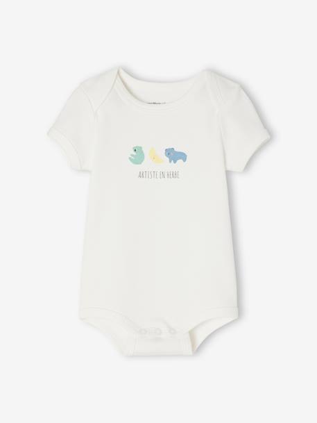 3er-Pack mitwachsende Baby Schlupfbodys, Bio-Baumwolle Oeko-Tex himmelblau 