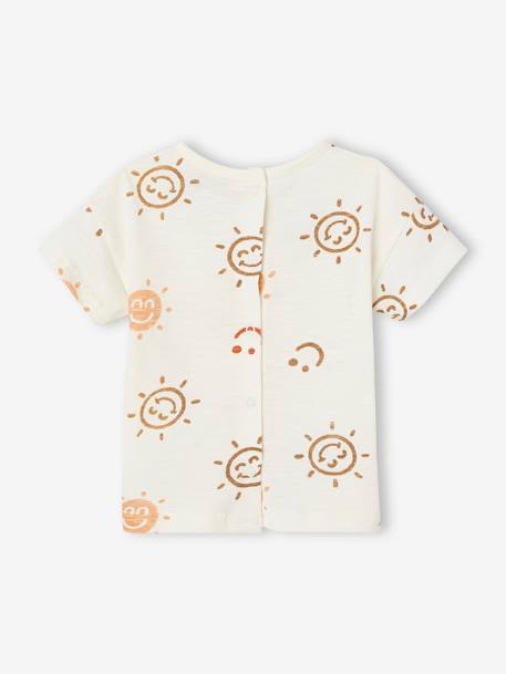 Baby T-Shirt Oeko-Tex wollweiß 