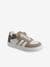 Kinder Sneakers mit Anziehtrick beige golden 