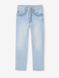 Hosen von Experten-Mädchen-Gerade Mädchen Jeans, Hüftweite SLIM