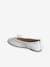 Ballerines en cuir fille blanc 