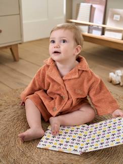 Baby-Baby Bademantel mit Recycling-Baumwolle, personalisierbar