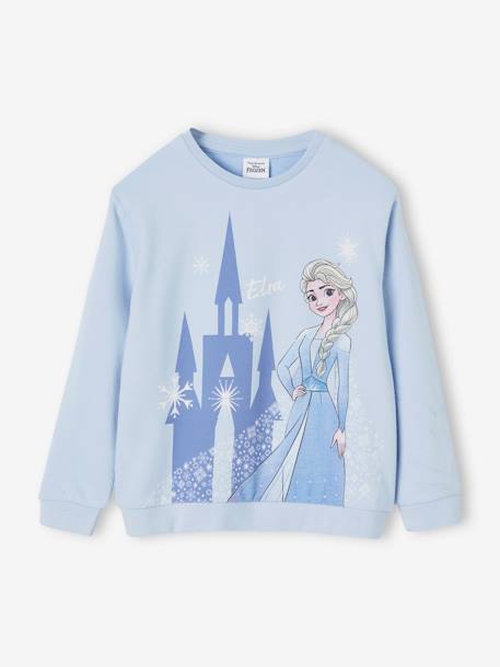 Sweat-shirt fille Disney® Reine des Neiges bleu ciel 
