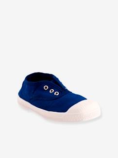 Schuhe-Mädchenschuhe 23-38-Sneakers, Tennisschuhe-Kinder Stoffschuhe mit Gummizug ELLY E15149C15N BENSIMON