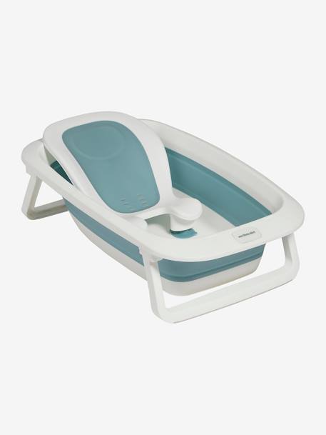 Baignoire de bain pliante turquoise 