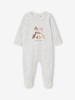 Tous leurs héros-Bébé-Pyjama, surpyjama-Dors-bien bébé garçon Disney® Tic & Tac en velours