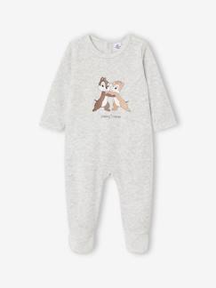 Baby-Strampler, Pyjama, Overall-Jungen Baby Samt-Strampler Disney Animals