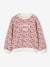 Mädchen Sweatshirt mit Recycling-Polyester rosa 