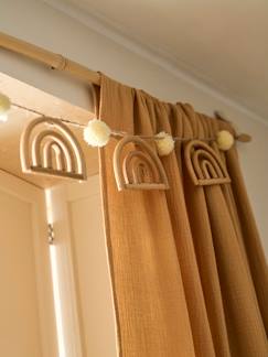Linge de maison et décoration-Décoration-Rideau, ciel de lit-Rideau tube tamisant en gaze de coton