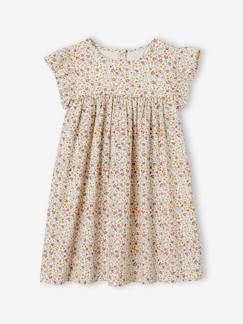 Mädchen-Kleid-Kurzärmeliges Mädchen Sommerkleid