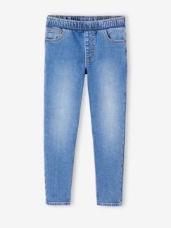 Junge-Hose-Jungen Slim-Jeans mit Dehnbund BASIC