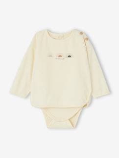 Baby-T-Shirt, Unterziehpulli-Baby Shirtbody aus Bio-Baumwolle