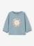Baby Sweatshirt mit Recycling-Polyester graublau 