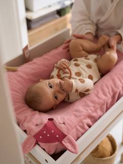 Babyartikel-2er-Set Frottee-Schonbezüge für Baby Wickelauflage
