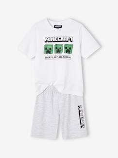 Junge-Pyjama, Overall-Kurzer Jungen Schlafanzug MINECRAFT