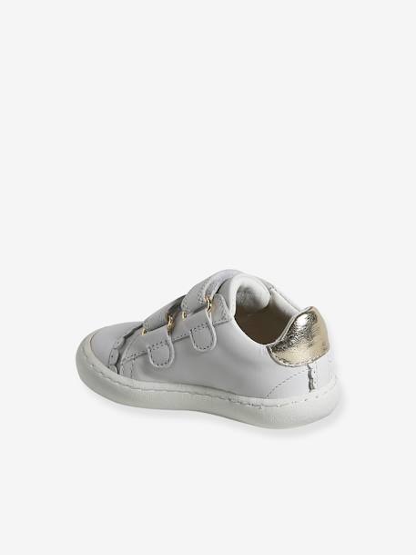 Baby Klett-Sneakers marine+weiß 