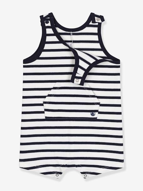 Combinaison courte bébé PETIT BATEAU marine 