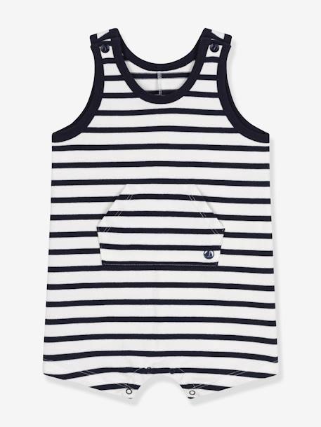 Baby Sommer-Overall PETIT BATEAU marine 