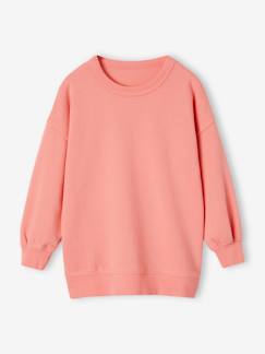 Mädchen-Pullover, Strickjacke, Sweatshirt-Langes Mädchen Sweatshirt mit Motiv hinten Oeko-Tex