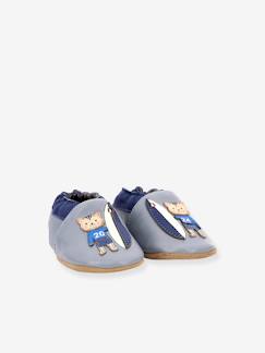 Chaussures-Chaussures bébé 17-26-Chaussons-Chaussons cuir souple bébé Surfing Boy ROBEEZ©