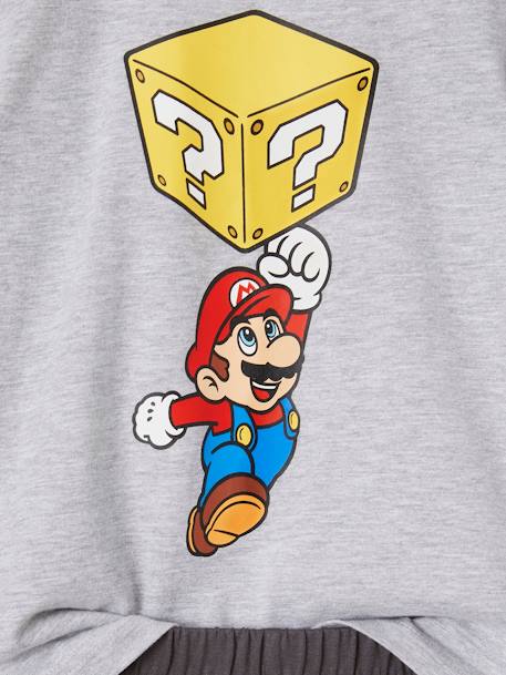 Pyjashort bicolore garçon Super Mario® anthracite 