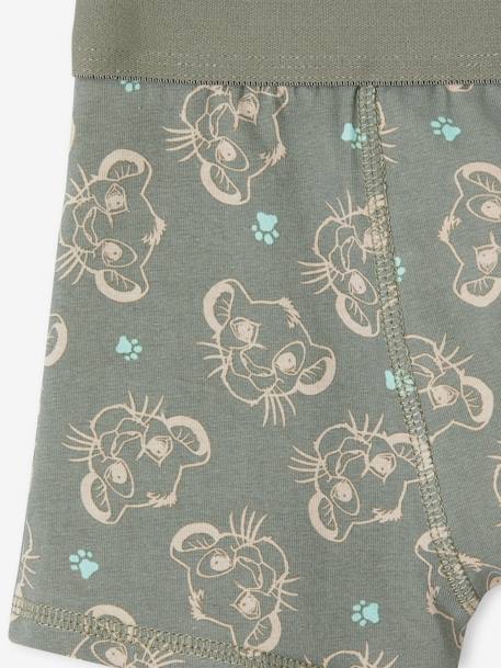 3er-Pack Jungen Boxershorts Disney KÖNIG DER LÖWEN khaki 