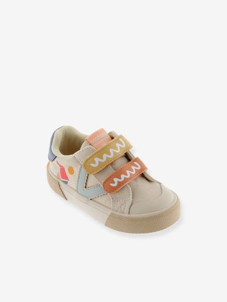 Tribu Tiras Print Multicolor Victoria® Sneaker beige+jeansblau 