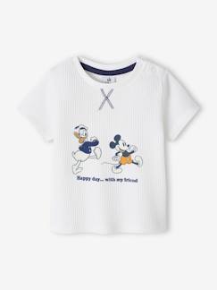 Tous leurs héros-Bébé-T-shirt, sous-pull-T-shirt nid d'abeille bébé Disney® Mickey