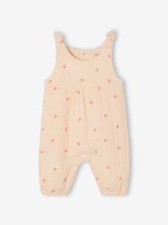 Baby-Latzhose, Overall-Mädchen Baby Overall, bestickte Motive