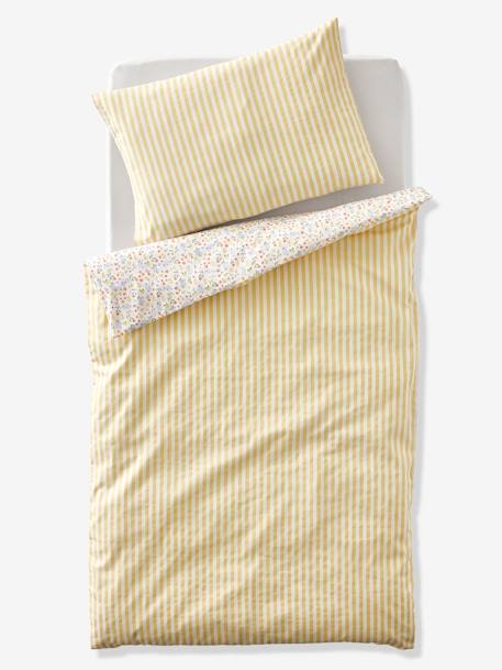 Baby Bettbezug ohne Kissenbezug GIVERNY Oeko-Tex mehrfarbig 