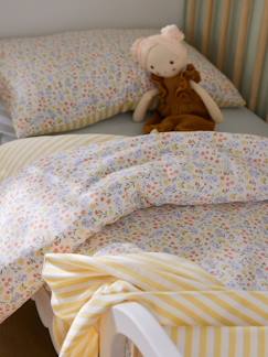 -Housse de couette bébé réversible GIVERNY