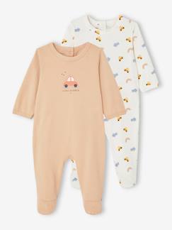 Baby-Strampler, Pyjama, Overall-2er-Pack Baby Strampler aus Jersey Oeko-Tex
