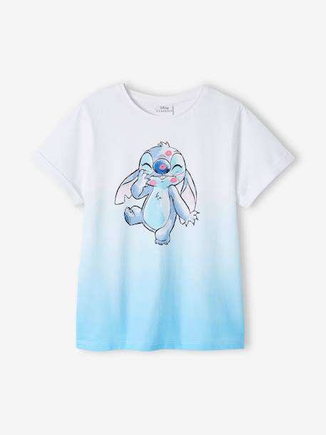 Tee-shirt tie and dye fille Disney® Lilo bleu ciel 