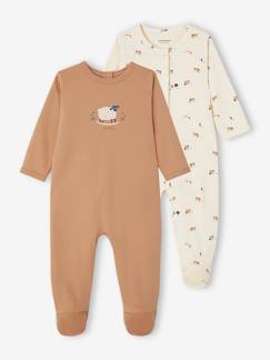 Baby-Strampler, Pyjama, Overall-2er-Pack Baby Jersey-Strampler Oeko-Tex