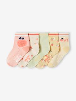 Mädchen-5er-Pack Mädchen Socken Oeko-Tex