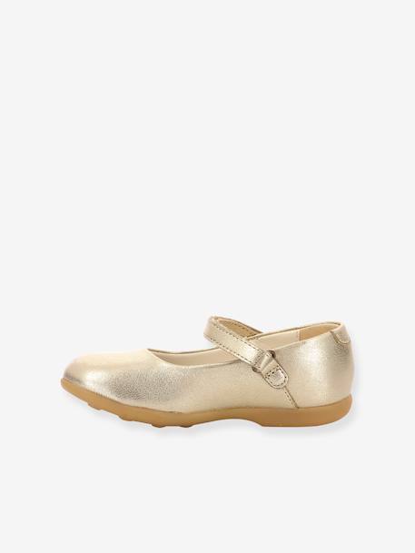 Babies cuir enfant Ambellie 895413-30-113 KICKERS® or 